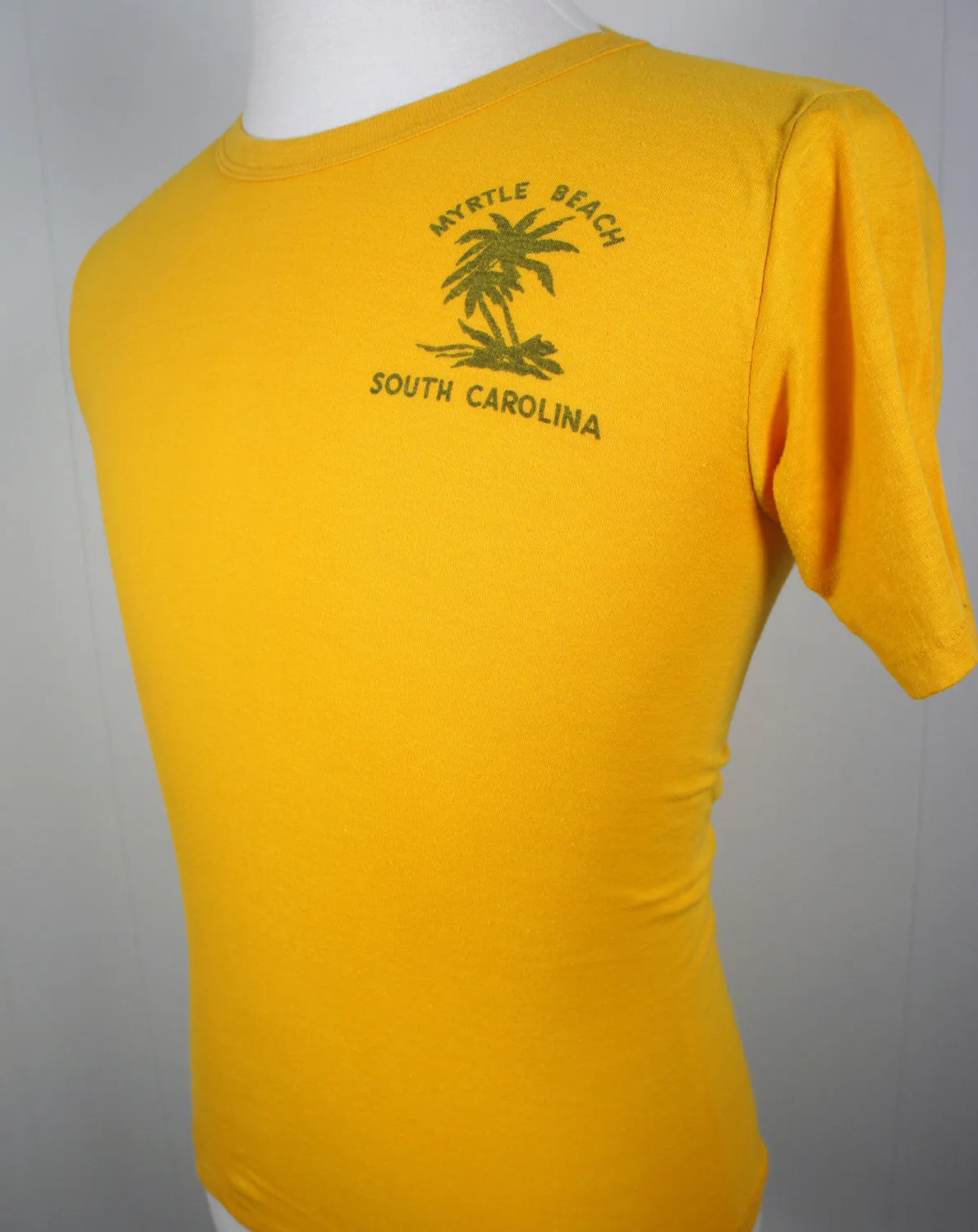 1970's Myrtle Beach, SC T-Shirt w/ Palm Trees - Size S