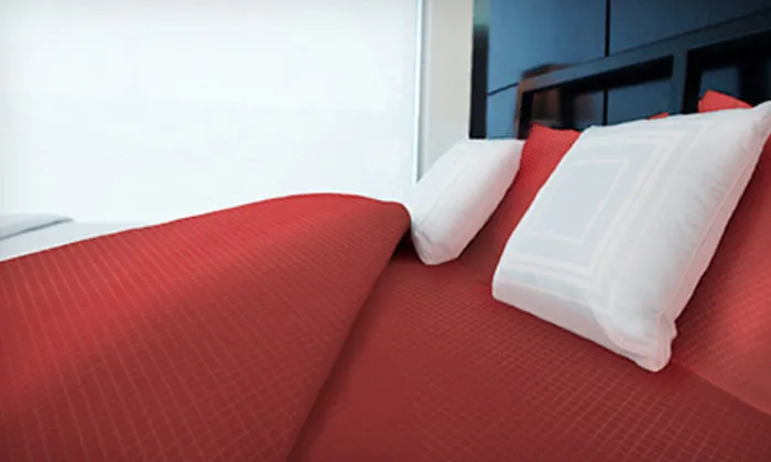 4-Piece Set: Super-Soft 1600 Series Diamond Embossed Bed Sheet
