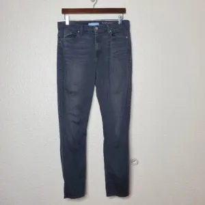 7 For All Mankind B(Air) Denim High Waist Ankle Skinny Evening Grey Size 31