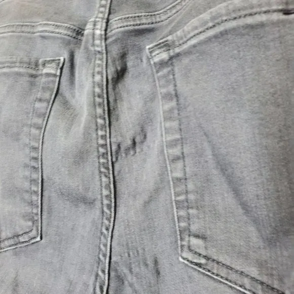 7 For All Mankind B(Air) Denim High Waist Ankle Skinny Evening Grey Size 31