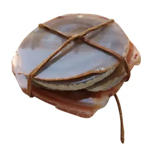 Agate Slice Geode Coasters