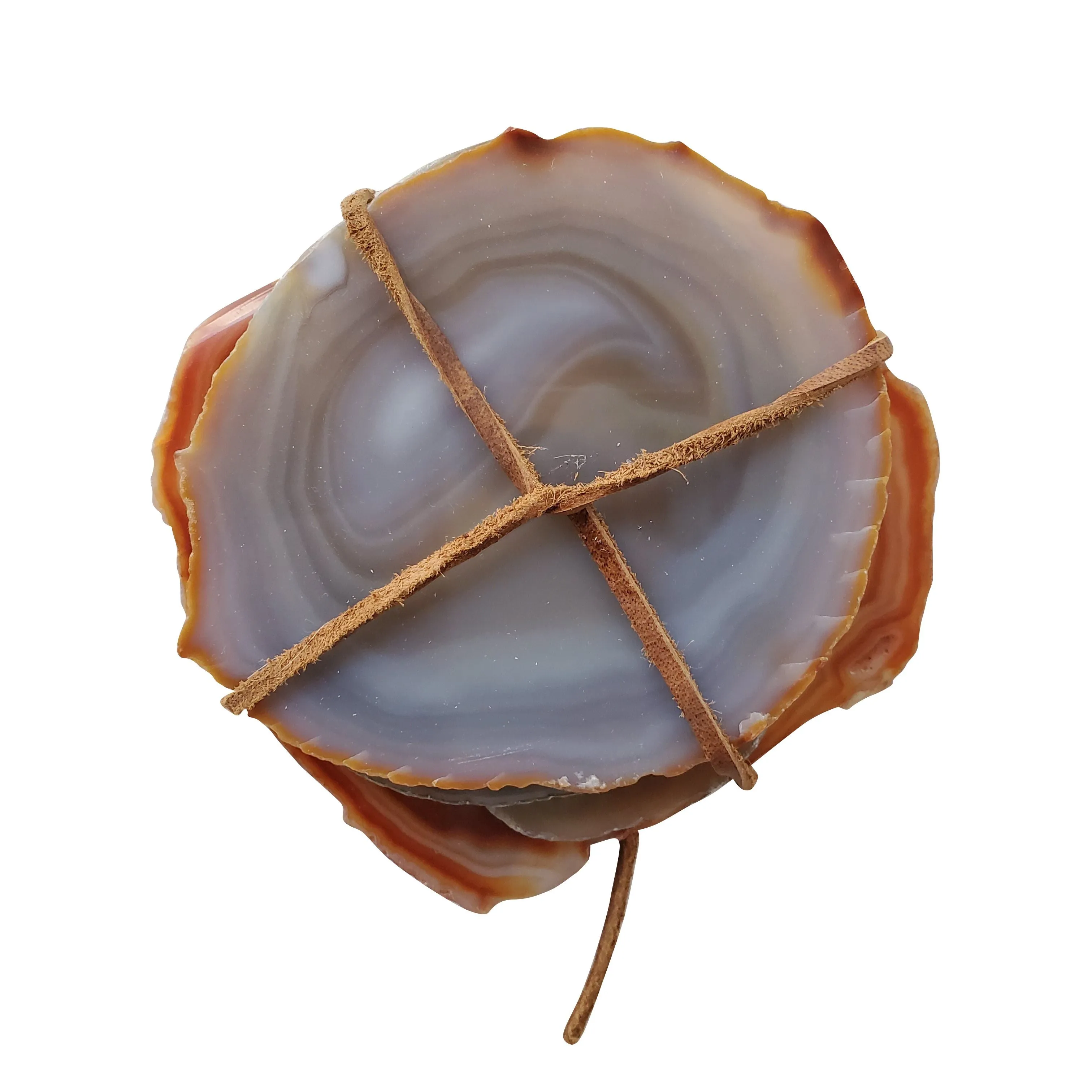 Agate Slice Geode Coasters