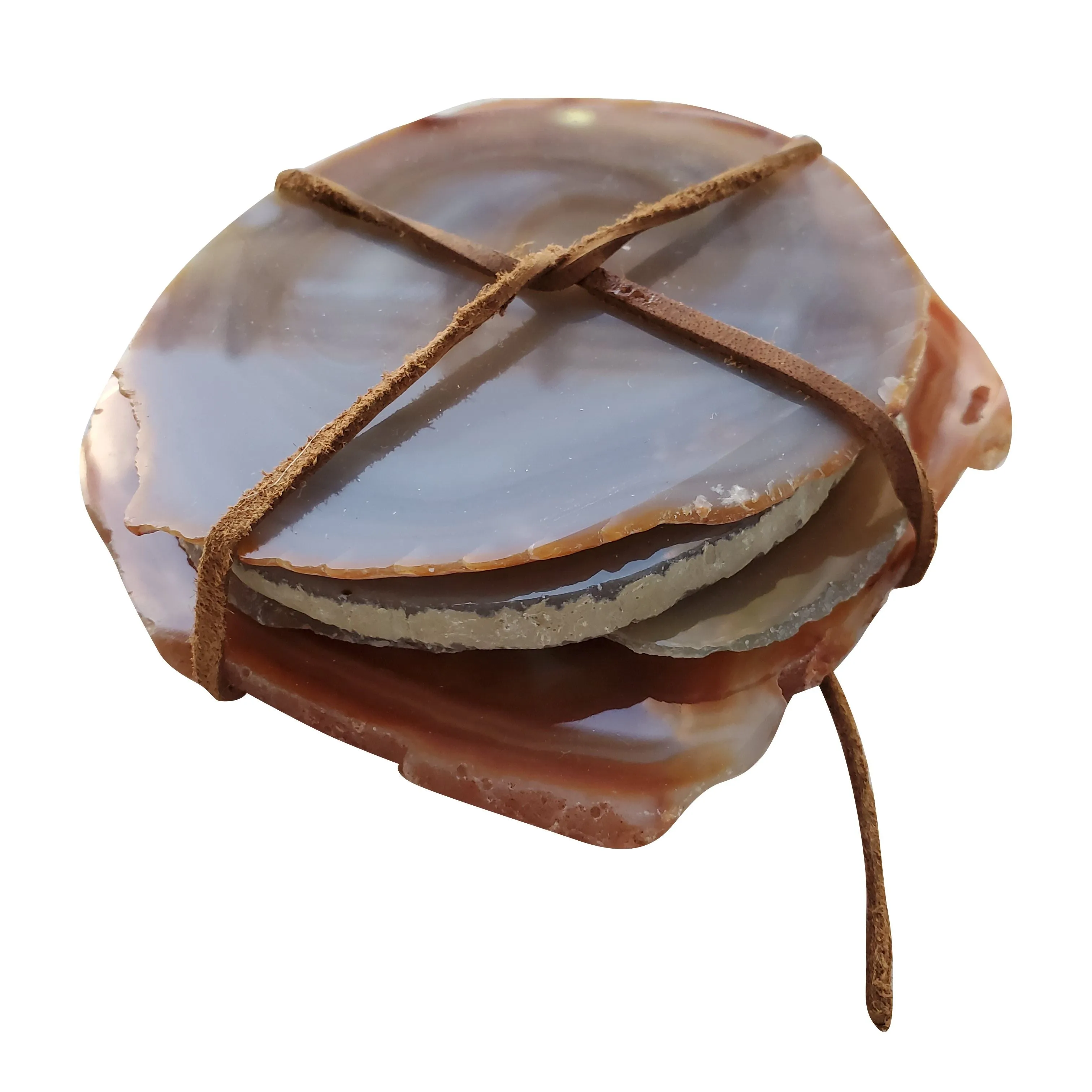 Agate Slice Geode Coasters