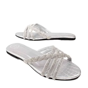 Aisha Flats S125F - Silver
