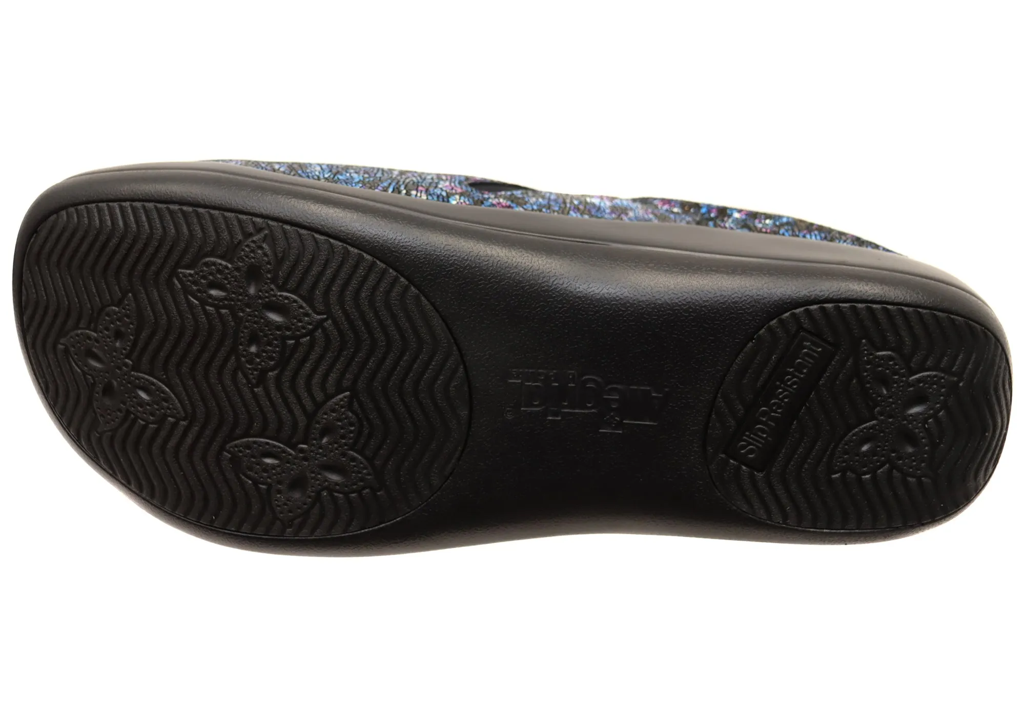 Alegria Kayla Womens Leather Open Back Shoes
