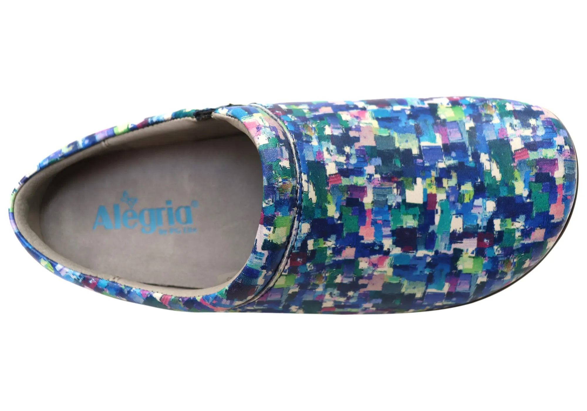 Alegria Kayla Womens Leather Open Back Shoes