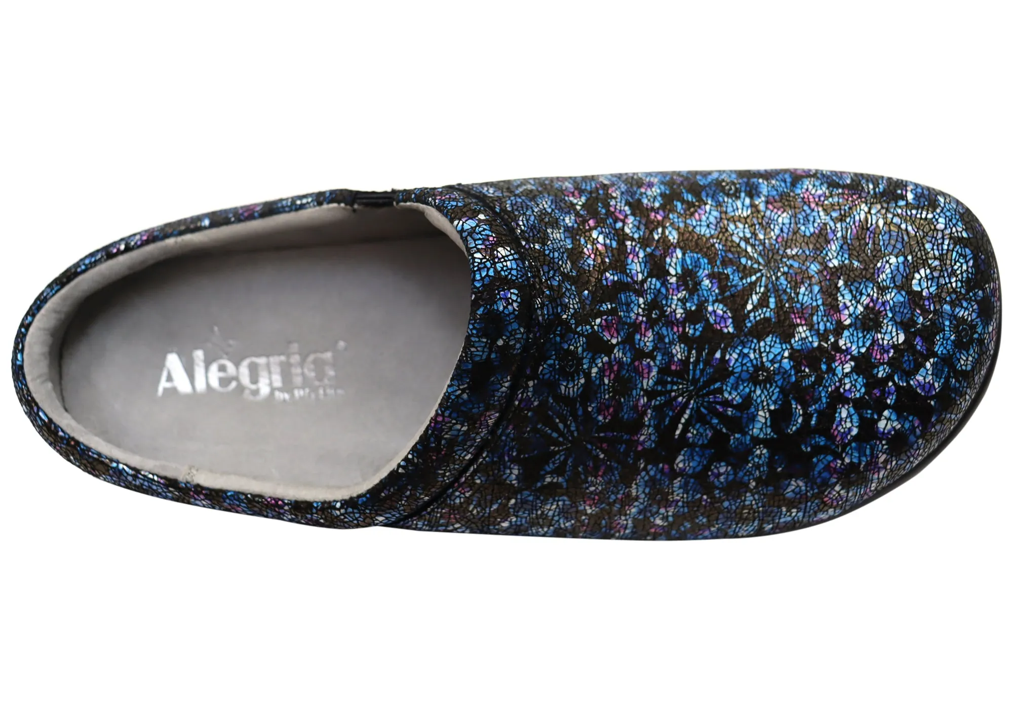 Alegria Kayla Womens Leather Open Back Shoes