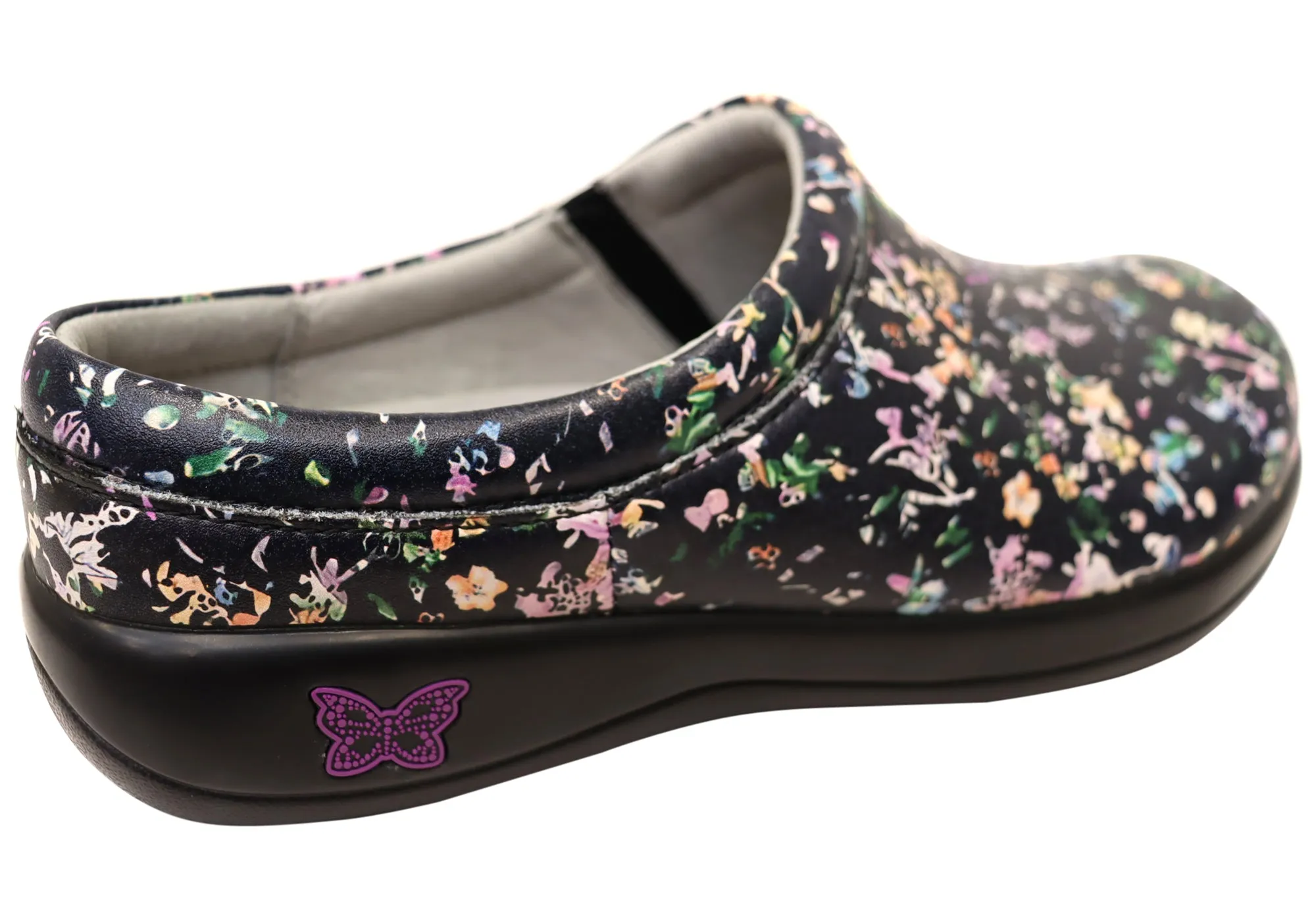 Alegria Kayla Womens Leather Open Back Shoes
