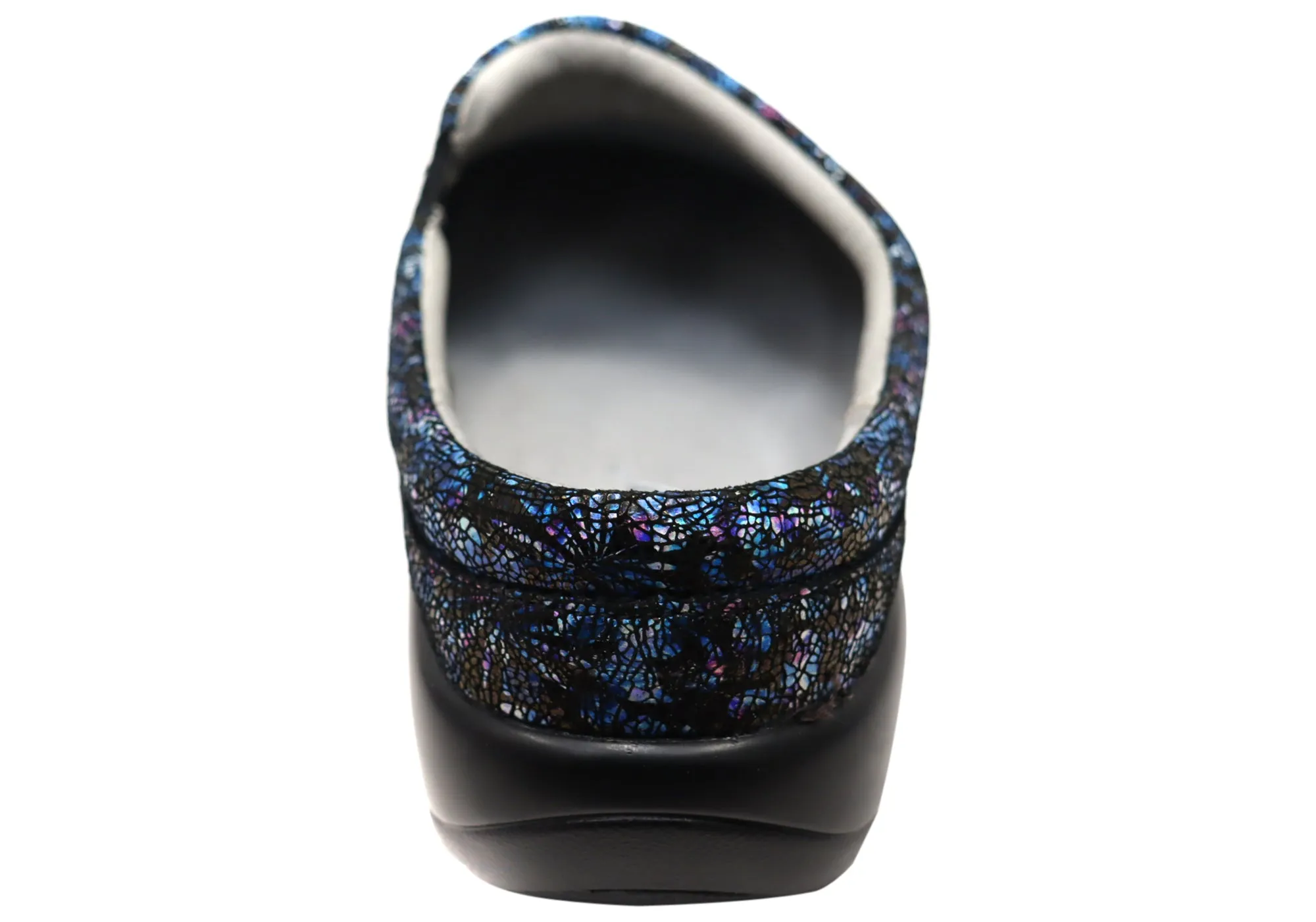 Alegria Kayla Womens Leather Open Back Shoes