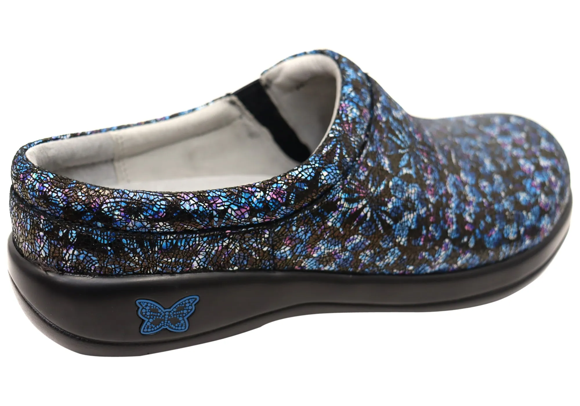 Alegria Kayla Womens Leather Open Back Shoes