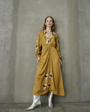 AMPARO | Vestido midi manga larga