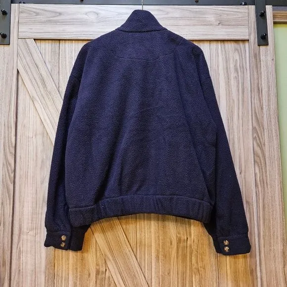 Anthropologie Daily Practice Fleece Bomber Jacket