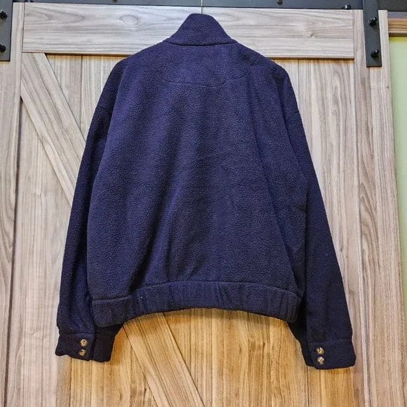 Anthropologie Daily Practice Fleece Bomber Jacket