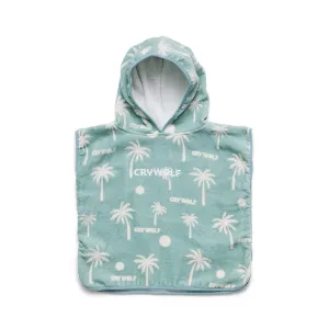 BABY HOODED TOWEL Pacific Blue