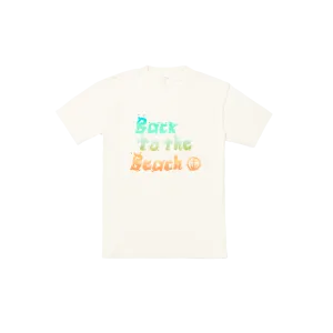 Back To The Beach Short Sleeve Tee - Vintage White