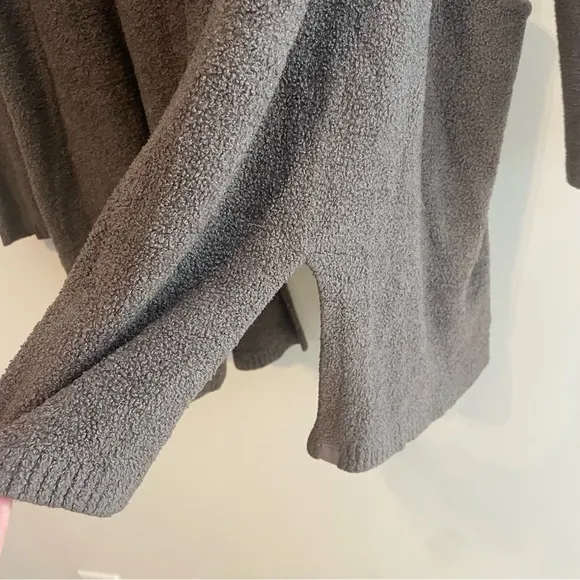 BAREFOOT DREAMS Bamboo Chic Lite Long Cardigan - Gray Size XL
