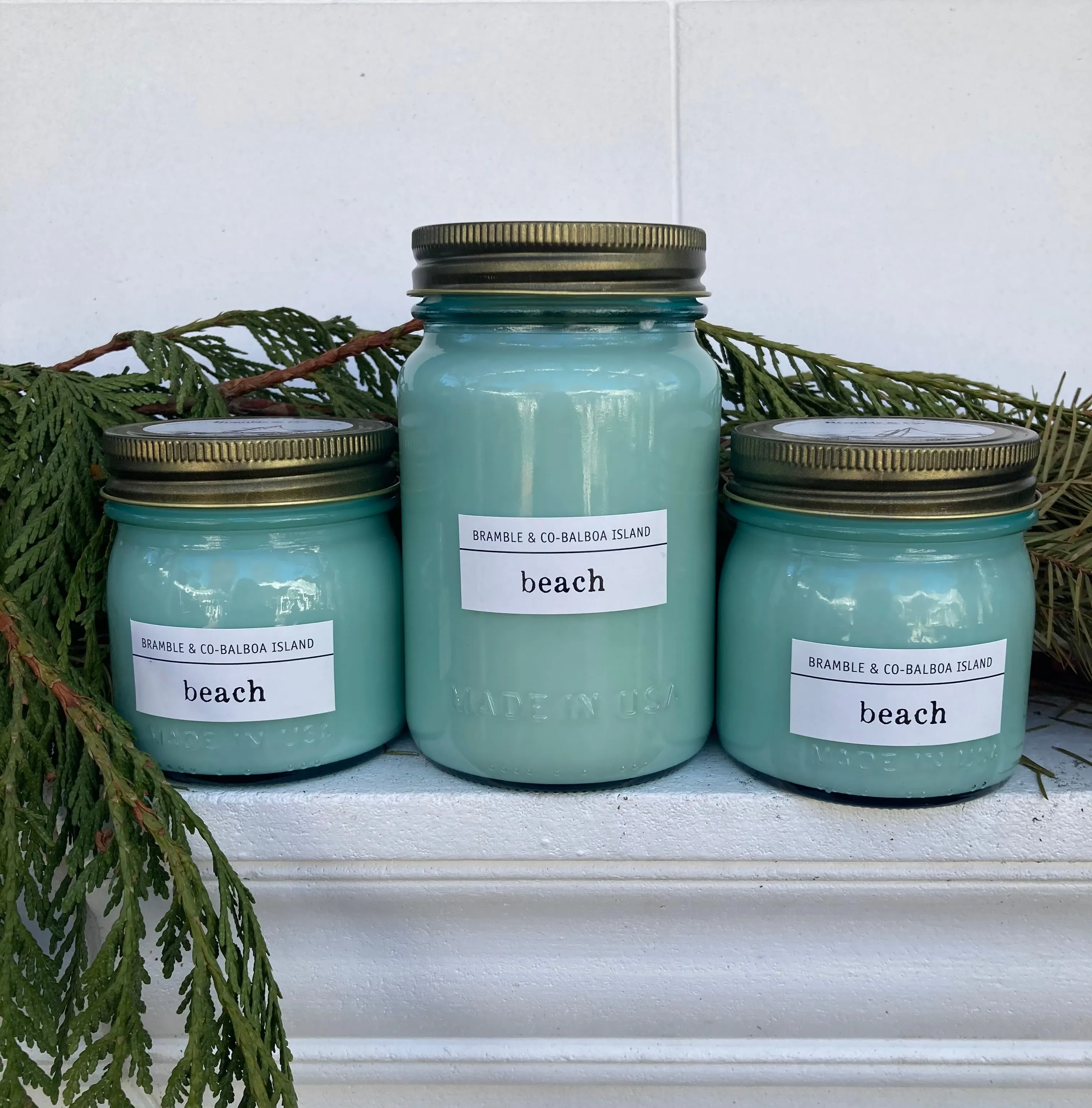 BC Beach Candle