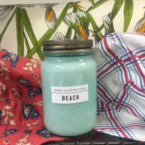 BC Beach Candle