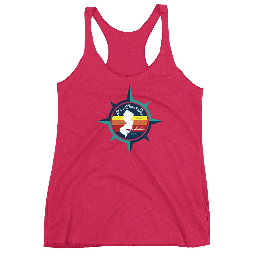 Beach Day - Avalon Triblend Tank