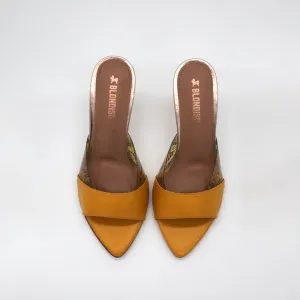 Berta Mustard Mules