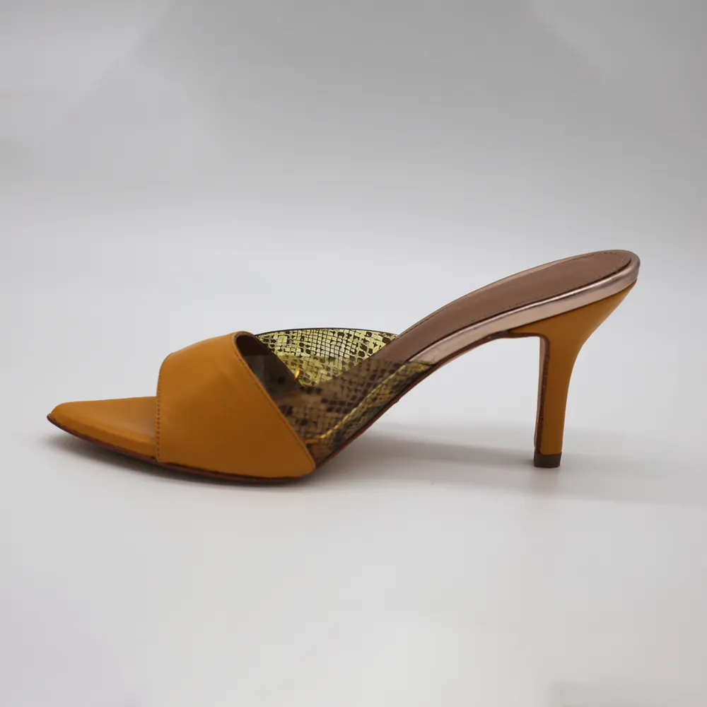 Berta Mustard Mules