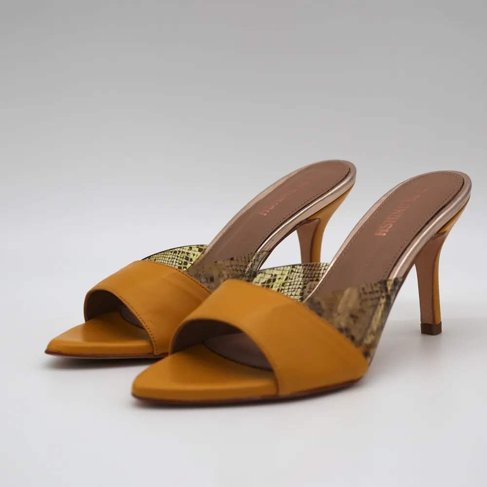 Berta Mustard Mules