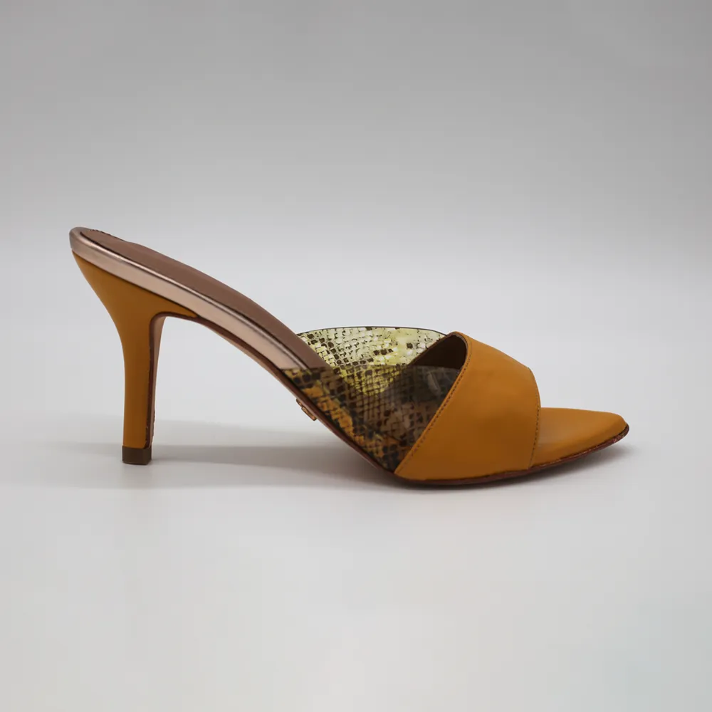 Berta Mustard Mules