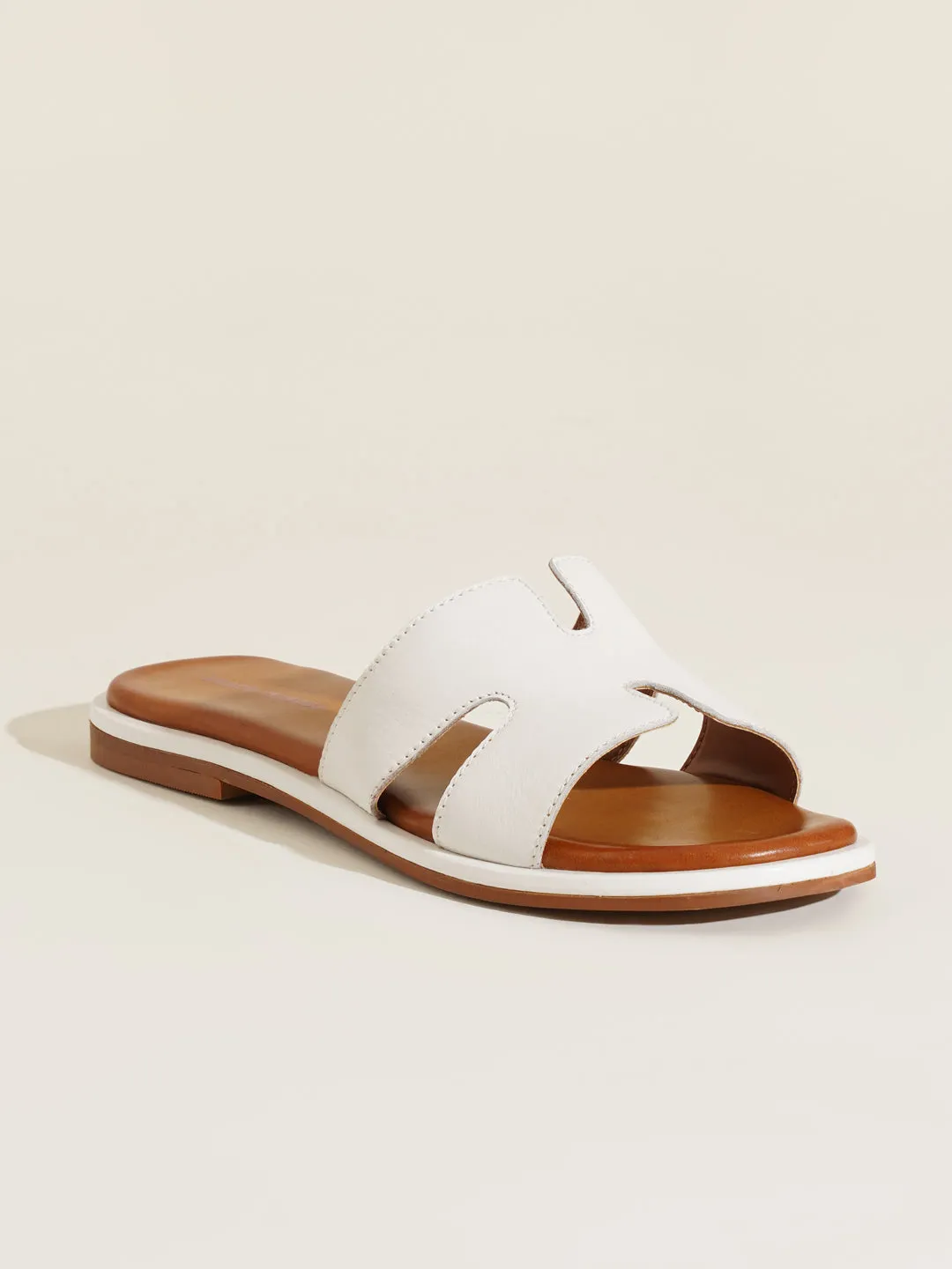 Bloom Leather Flats