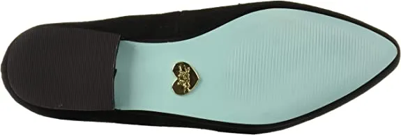 Blue by Betsey Johnson Women's SB-Farin Loafer, Black, 6 M US