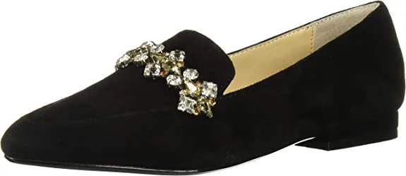 Blue by Betsey Johnson Women's SB-Farin Loafer, Black, 6 M US