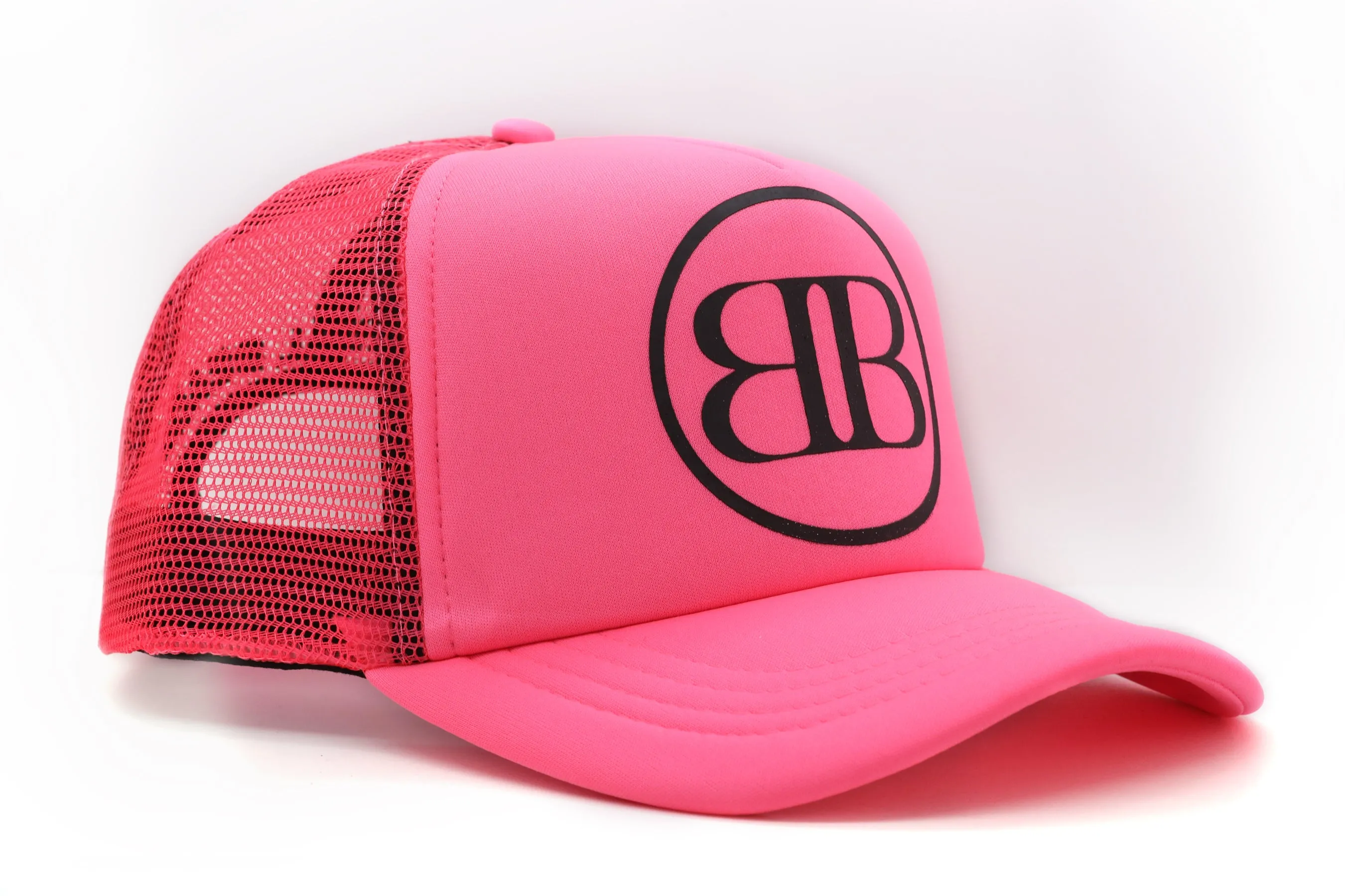 Bombshell Beads Neon Pink Trucker Hat