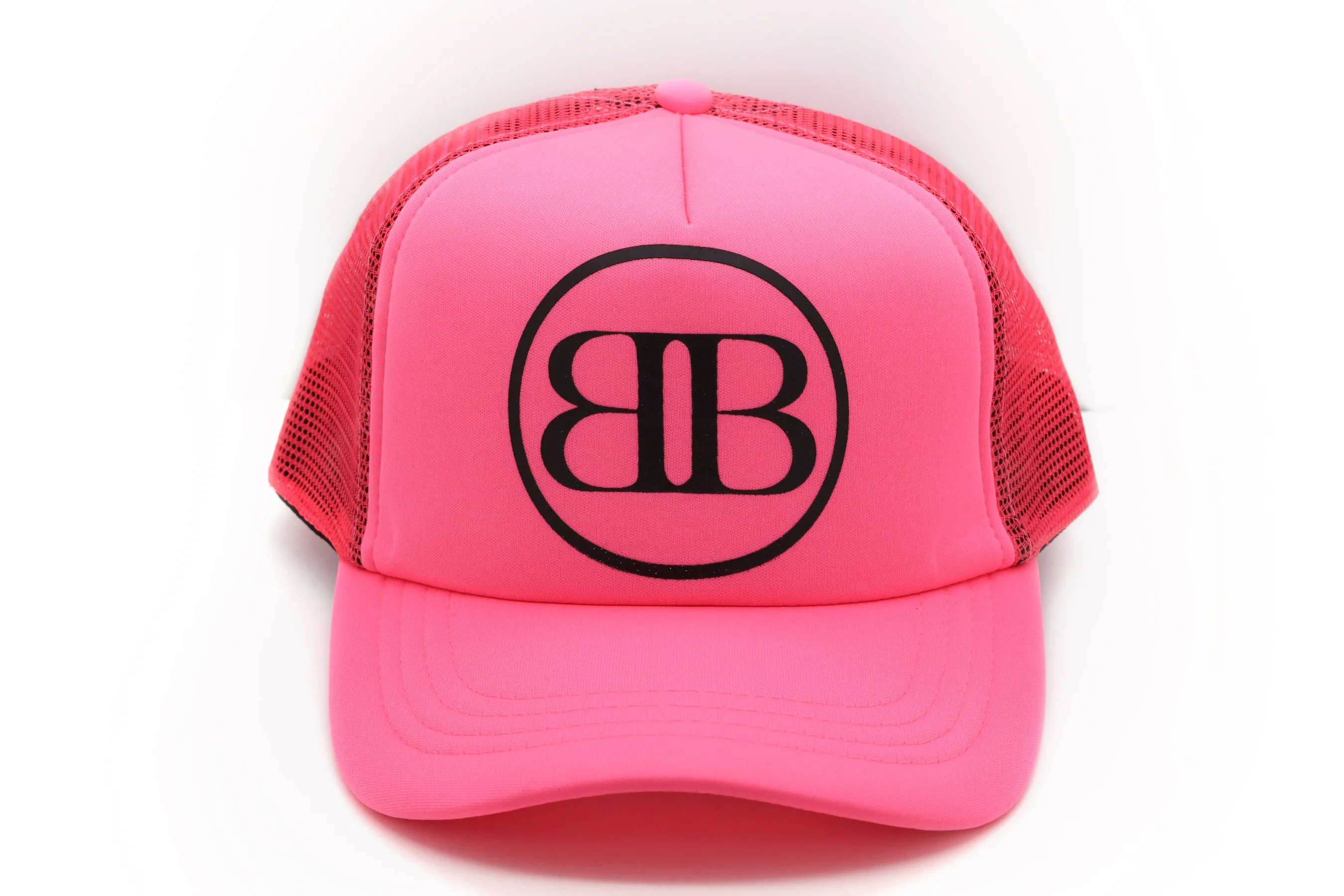 Bombshell Beads Neon Pink Trucker Hat