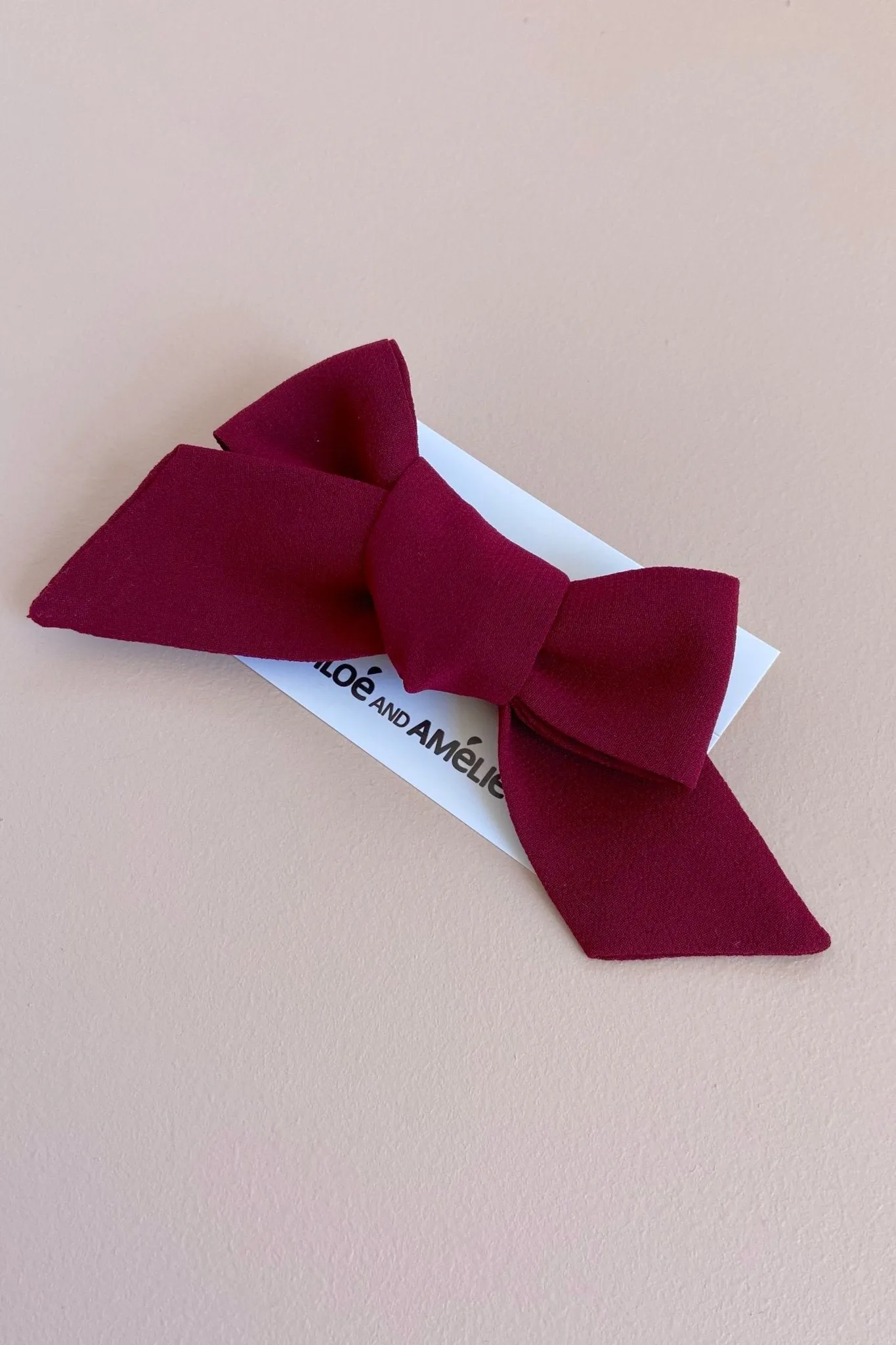 Bow Hair Accessory - Cherry Bloom