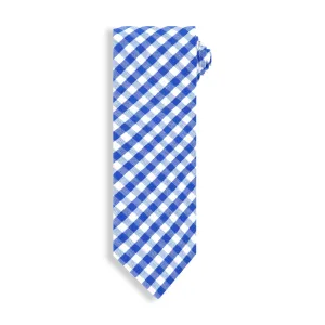 Boy's Tie -- Royal Soft Check