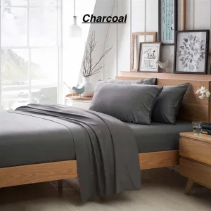 Brand new in package! Bamboo Essence 2000 wrinkle free deep pocket sheet set! Full/Double! Charcoal!