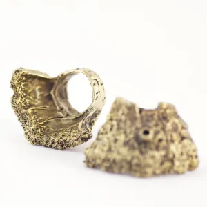 Bronze BARRIER REEF Inspired BARNACLE RING