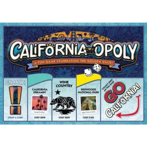 California-Opoly Board Game
