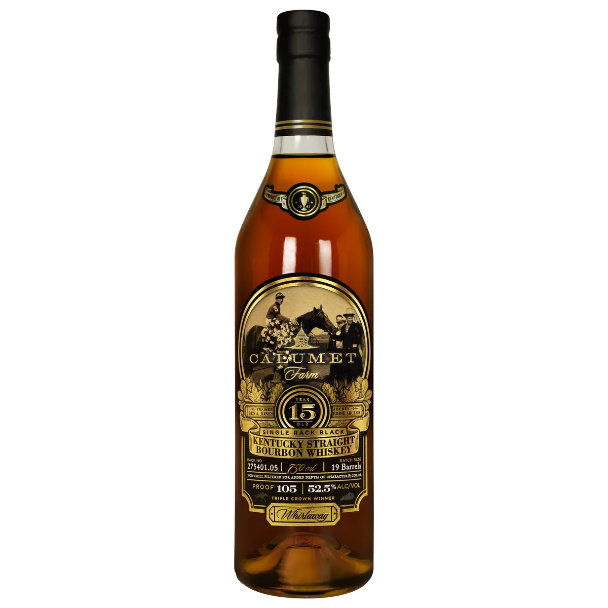 Calumet Farm 15 Year Old Kentucky Straight Bourbon Whiskey