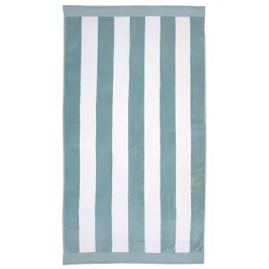 Classic Stripe Beach Towel - Surf