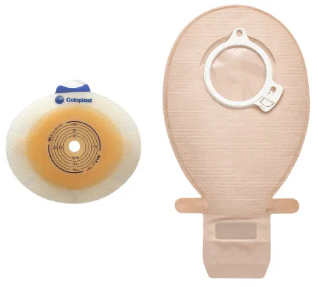 Coloplast Urostomy Pouch Flat 50 mm Stoma,Transparent - Box of 10