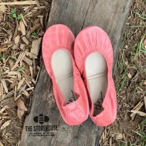 Coral Oil Tanned Storehouse Flats