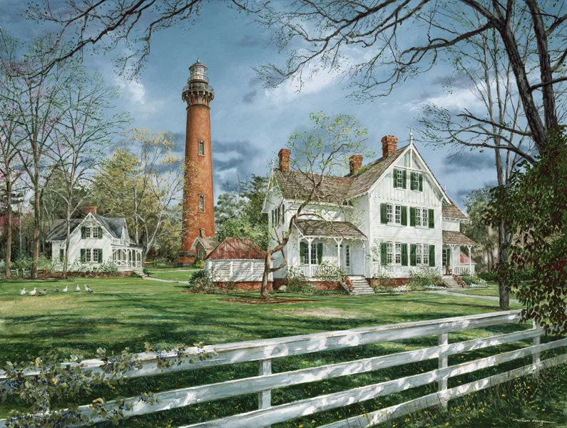 Currituck Beach Lighthouse 550 pc Puzzle