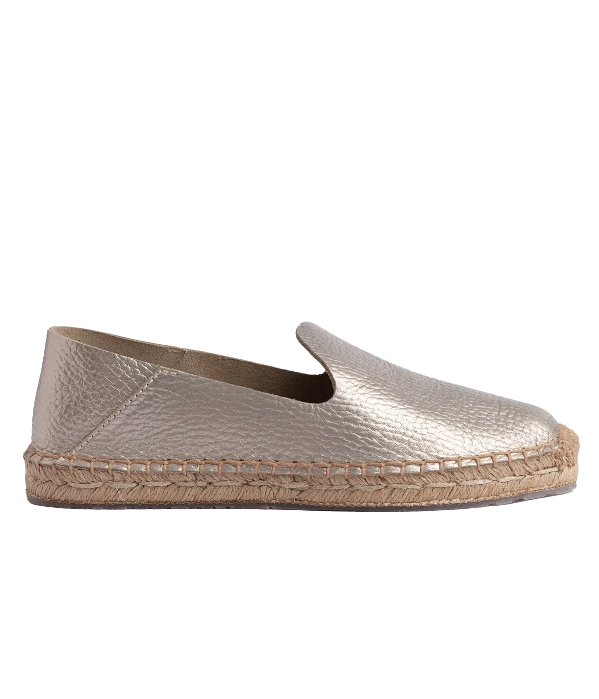 Damel Loafer in White Gold