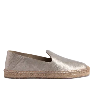 Damel Loafer in White Gold