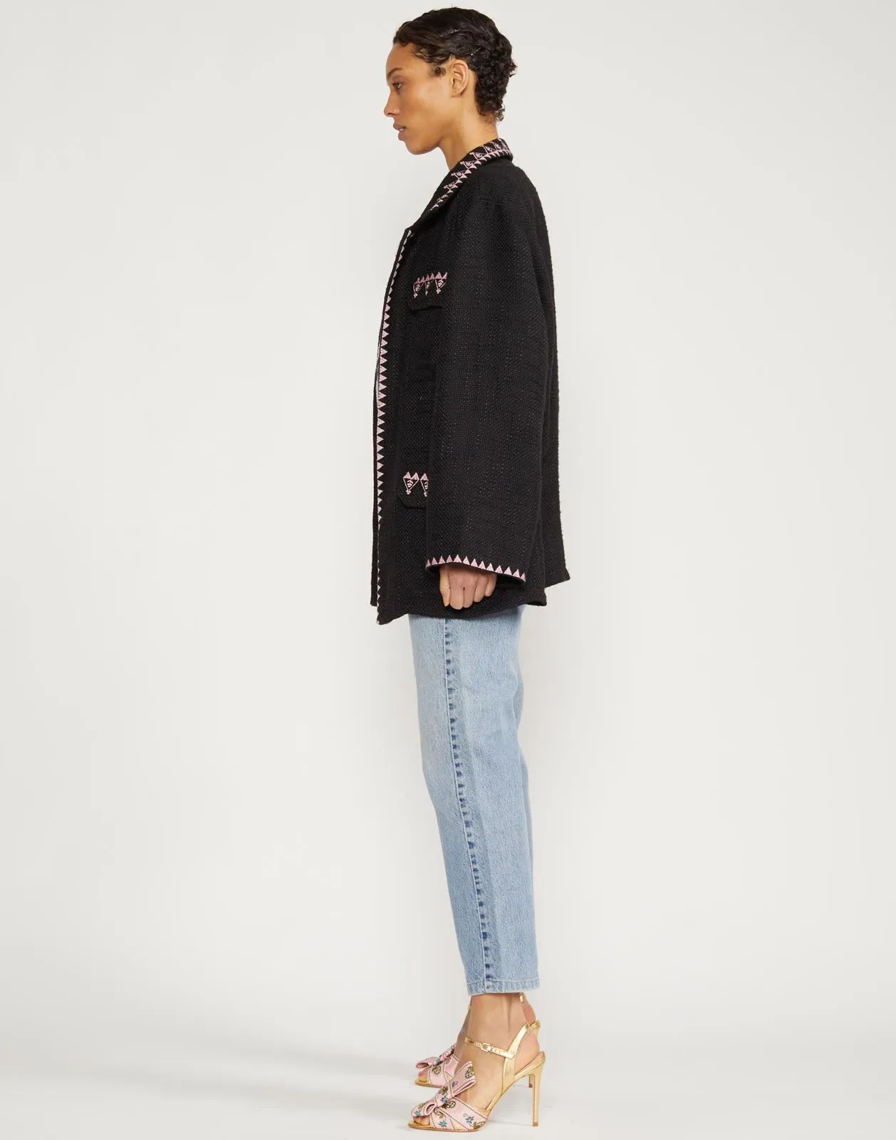 Damen Utility Tweed Jacket