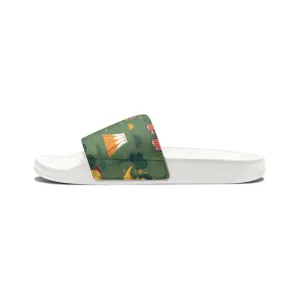 Dinosaur Youth Sandals with Fun Printed Strap