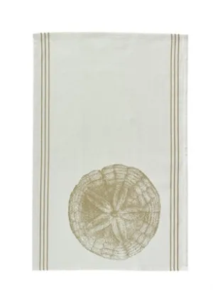 Dish Towel  Beach Sand Dollar