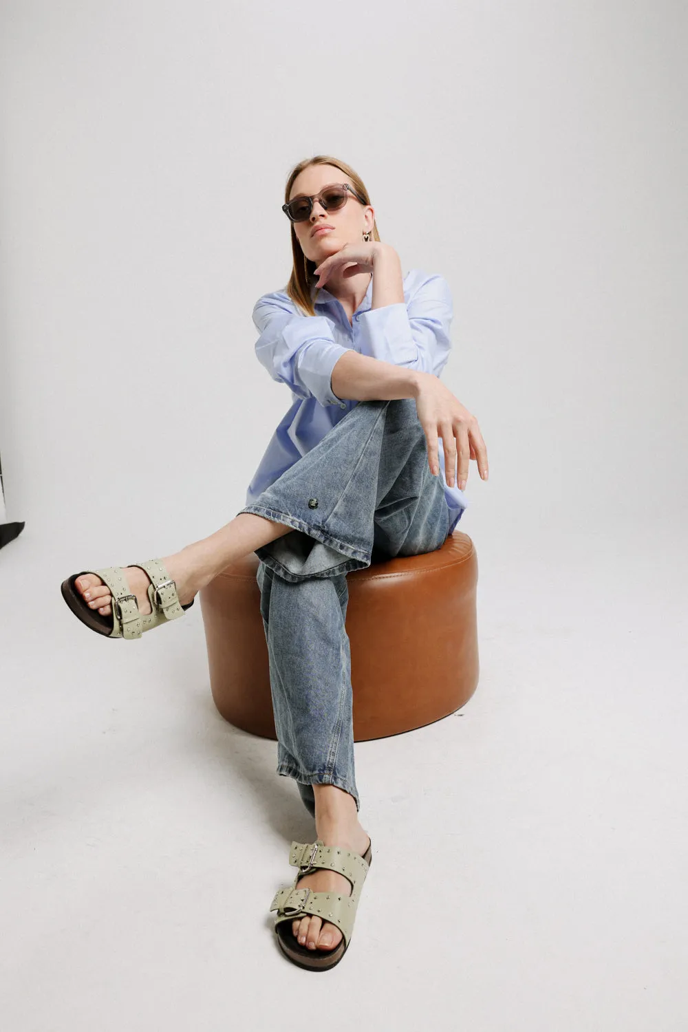 DNA No.11 Mint Sandals