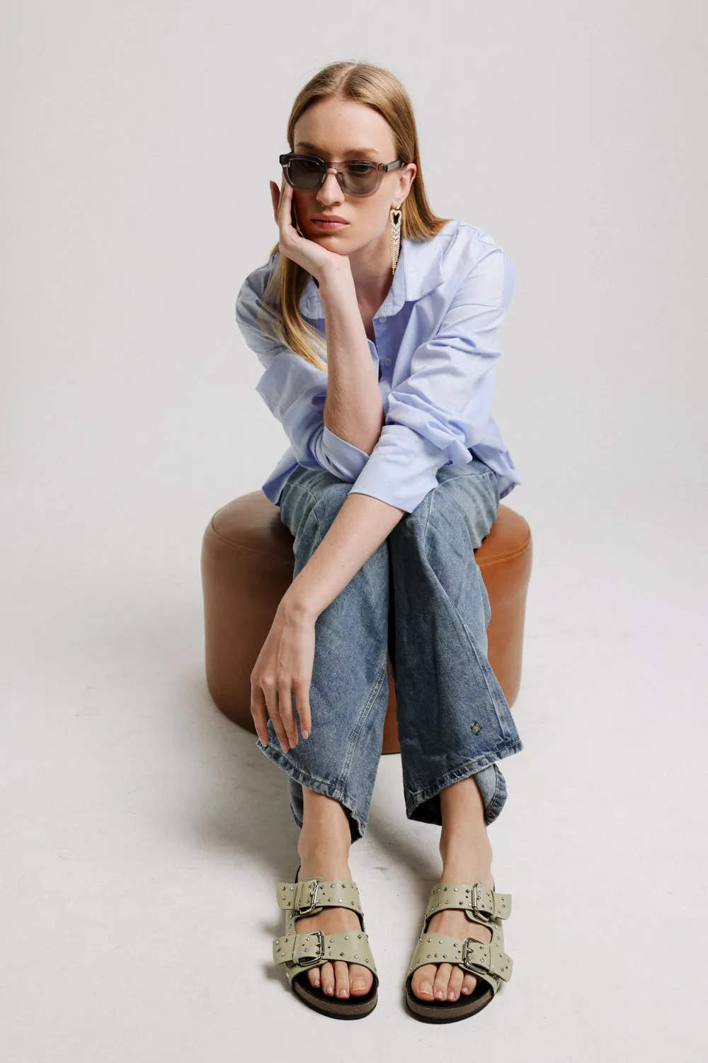 DNA No.11 Mint Sandals