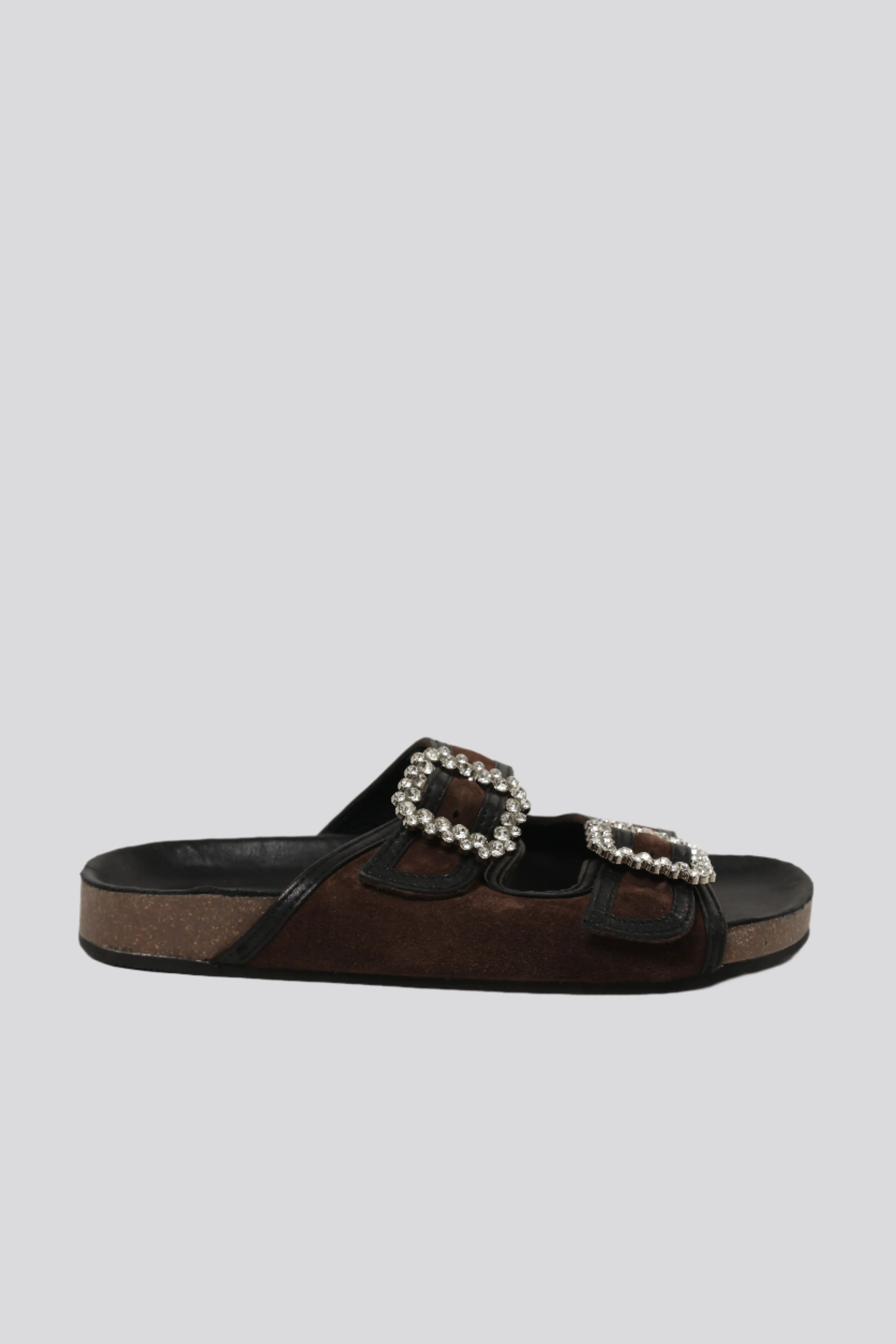 DNA No.28 Brown&Black Sandals